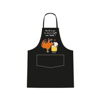 Tablier adulte Qu’est-ce que tu nous as mijoté mon poulet ? - Visuel 0